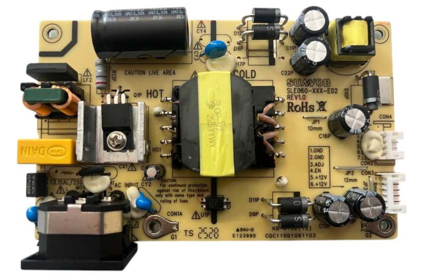 VX3276-2K-MHD Netzteil KB-5152(V0) CQC11001061103 SLE060-XXX-E02 REV1.0