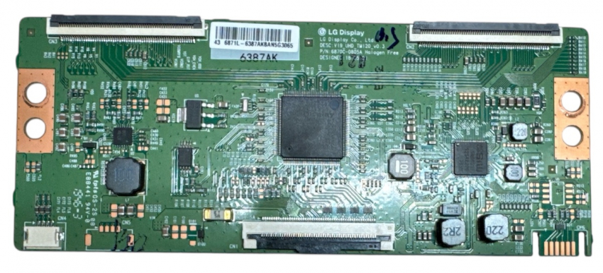 TX-43HXW584 D43V900M4CWH XU43K521 U43T52E T-Con V19_UHD_TM120_v0.3 6871L-6387AK 6870C-0805A