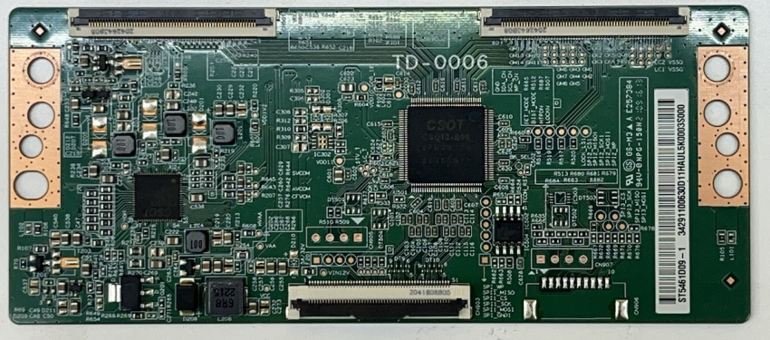 MD31555DE T-Con TD-0006 ST5461D09-1