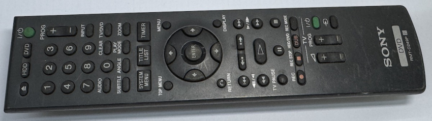 Sony DVD RMT-D249P Original remote control  Universal