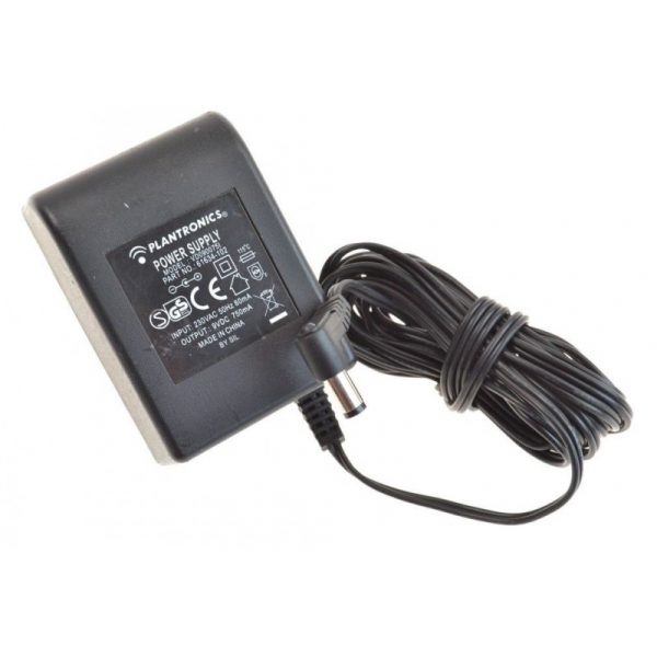 PLANTRONICS NETZTEIL VD090075L IN:230V 50Hz 80mA Out:9VDC 750mA
