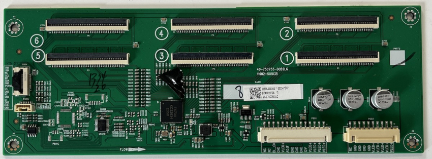 65QM8B LED Driver 40-75C755-DCB2LG V8-E75C755-LC