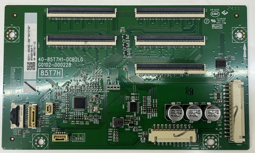 85QLED870 LED Driver 40-85T7H1-DCB2LG G0102-000228 V8-M85T7H1-LC