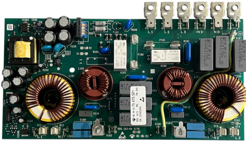 KM6364 Induction board 980.362-04 E.G.O 75.475.521 980.362_04