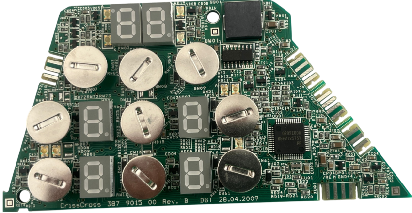 HE634200XB Induction board 387 9015 00 Rev B 387902011 387901300 Rev:E