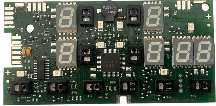 PIV975T01E/01 T43D40N1/20 Induction board DIEHL Controls 747676 9000681727 SW Rev3.52
