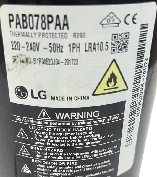 LG PAB078PAA Kompressor