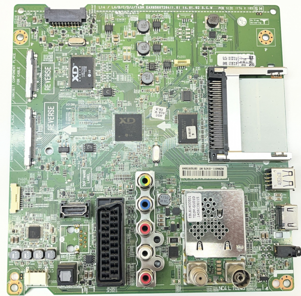 60LB561V Mainboard EAX65607204(1.0) EBT62973049