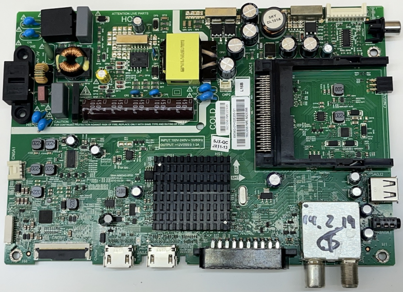 SRT32HY4003 Mainboard 5844-A6M34G-0P00 Ver:00.00