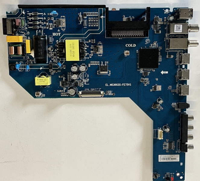 Cecotec Series 0040 (00993) Mainboard EL.MS3663S-FE75V1 V400HJB-P03