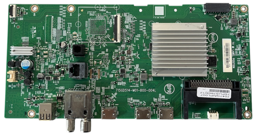 75PUS7608 Mother board 715GD514-M01-B00-004L 704TQNPL007
