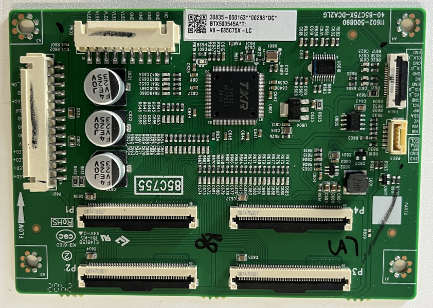 85QM8B LED Driver 40-85C75X-DCA2LG 11602-500890 V8-E85C75X-LC