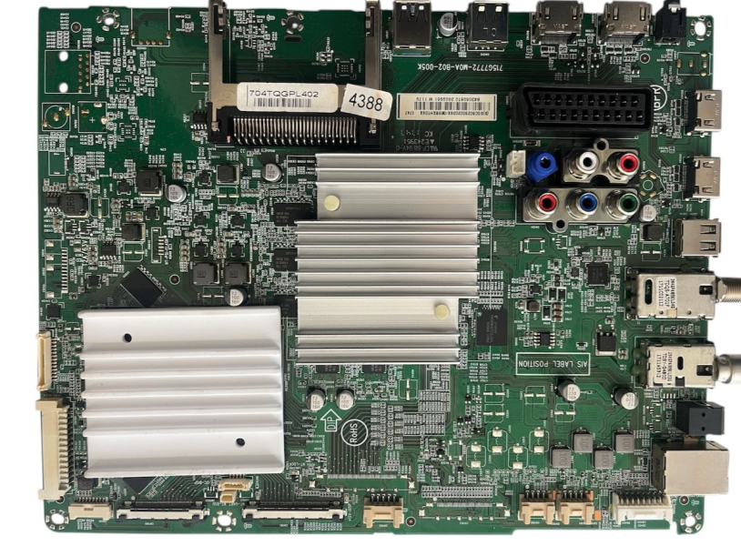 49PUS6561/12 Mainboard 715G7772-M0A-B02-005K 704TQGPL402