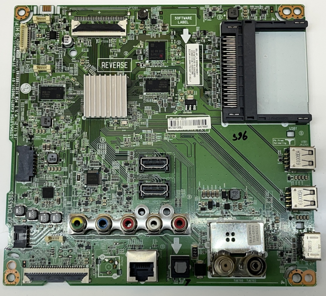 55LJ615V Mainboard EAX67129603(1.0) 64578561