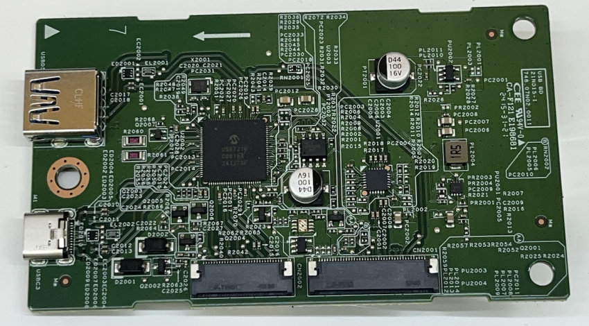 V3223QE USB Board 21N015-1 748.07N02.0011