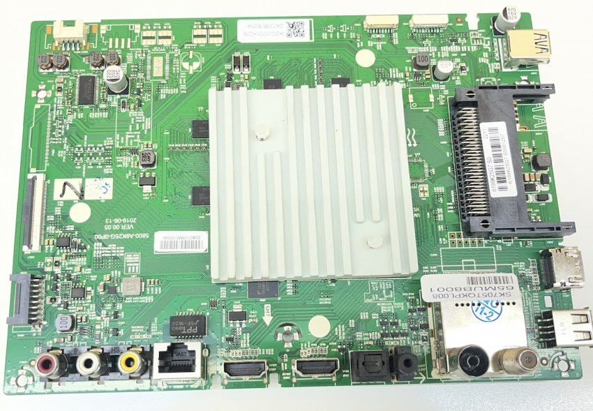 65MUB8001 Mainboard 5800-A9K25G-0P00 VER 00.05 SK705TQKPL008