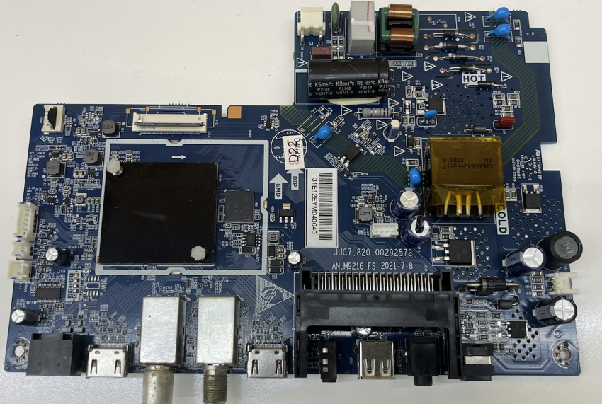 ODL 32250 FC-TAB Mainboard JUC7.820.00292572 C320Y20-8T