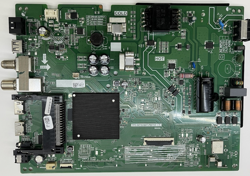 40GFB6440 Mainboard TPD.MT9286T.PB751 (T) 1M2510