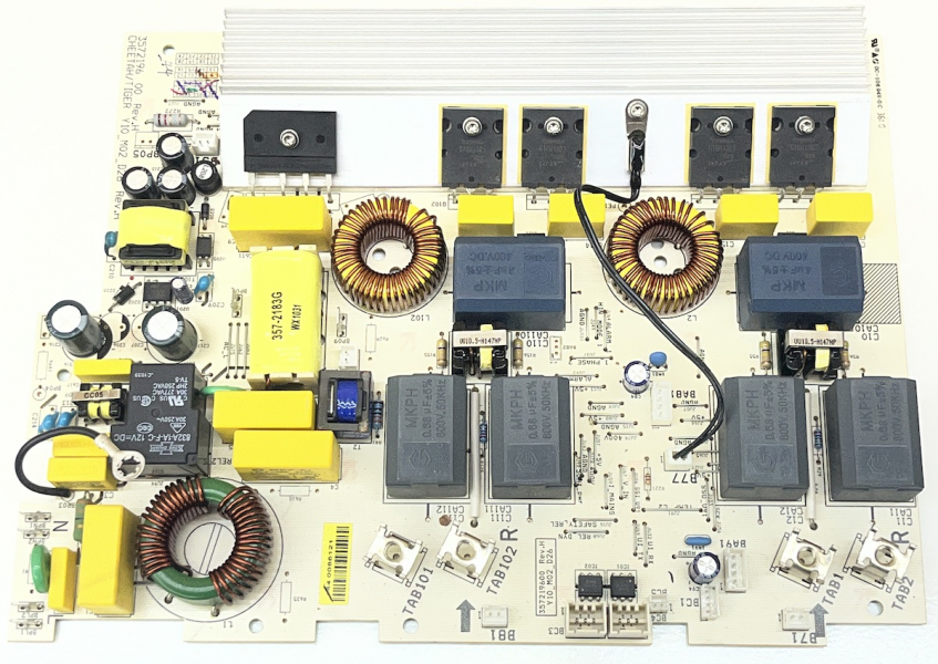 AEG 58 GAD C6 AU HE634400XB Mainboard 3572196 00 Rev.H Y10_M02_D26