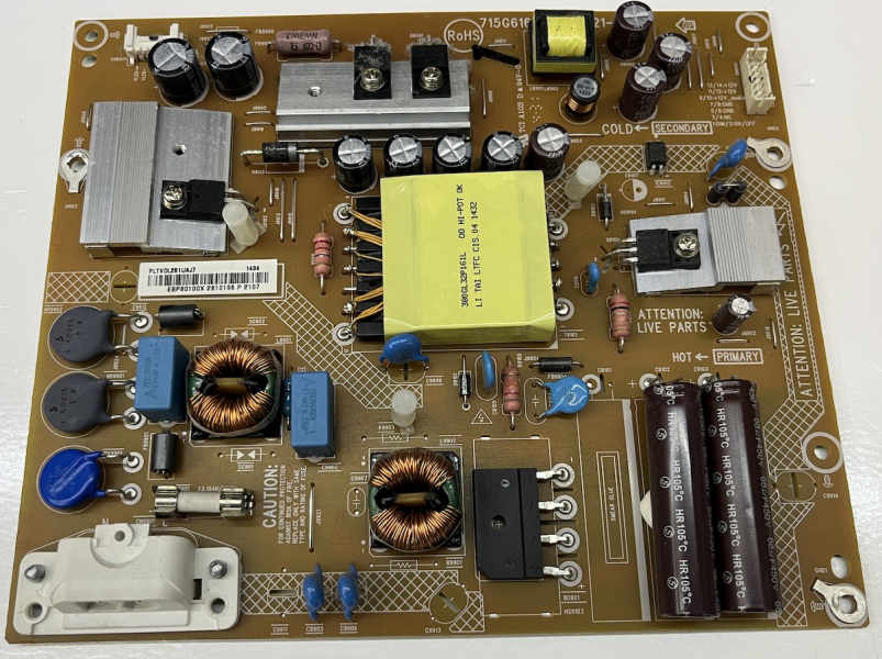 32PFK6509 Netzteil 715G6161-P02-W21-002E PLTVDL281UAJ7