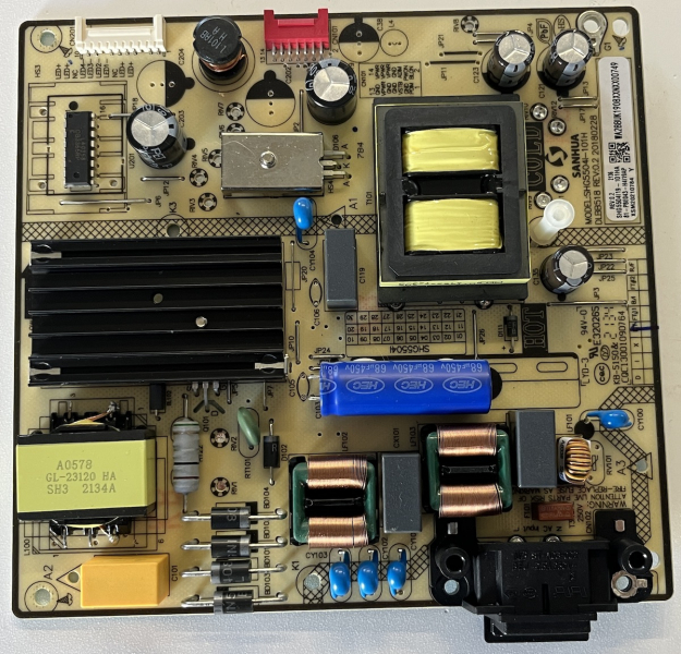 L43M7-7AEU Netzteil SHG5504I-101H DLBB518 REV:0.2 SHG5504I19-101HA