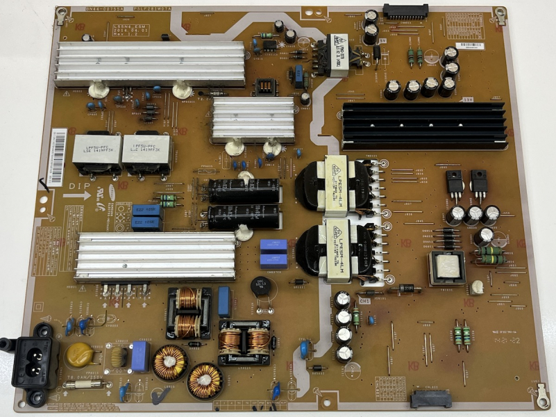 UE55HU6900S Netzteil BN44-00755A PSLF281W07A L55N4_ESM Rev 1.2