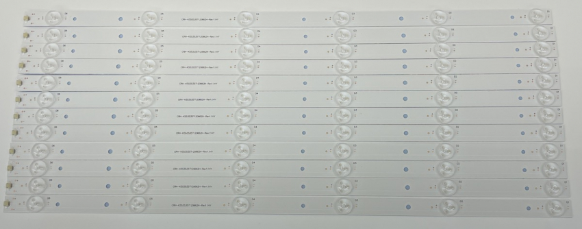 Hisense 55E6NT Lenovo 55E6 LED Backlight CRH-K553535T120662H-Rev1.1 Neu Set