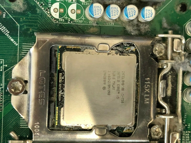 Medion MSI MS-7616 Mainboard Micro ATX Sockel 1156, + CPU i3 2,93 GHz, +4GB Ram