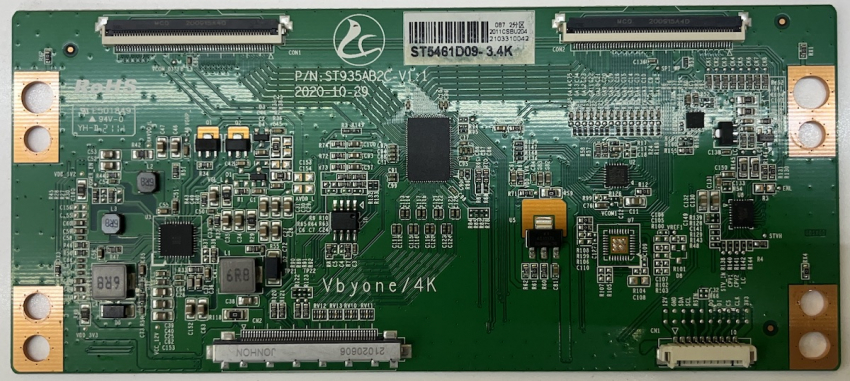 CY06-S55U5521MM T-Con ST935AB2C-V1.1 ST5461D09-3.4K