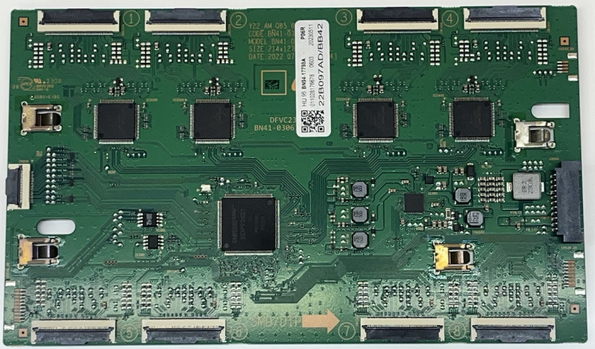 GQ65QN91BAT T-Con BN41-0307A BN94-17798A