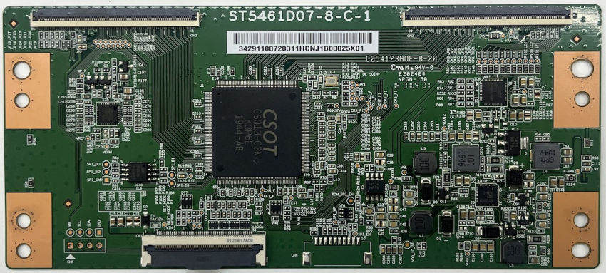 55EC780 T-con ST5461D07-8-C-1 C054123A0F-B-20 34291100