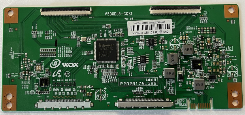 GU06D-NS58N T-Con V500DJ5-CQS1 V580DJ4-QE1