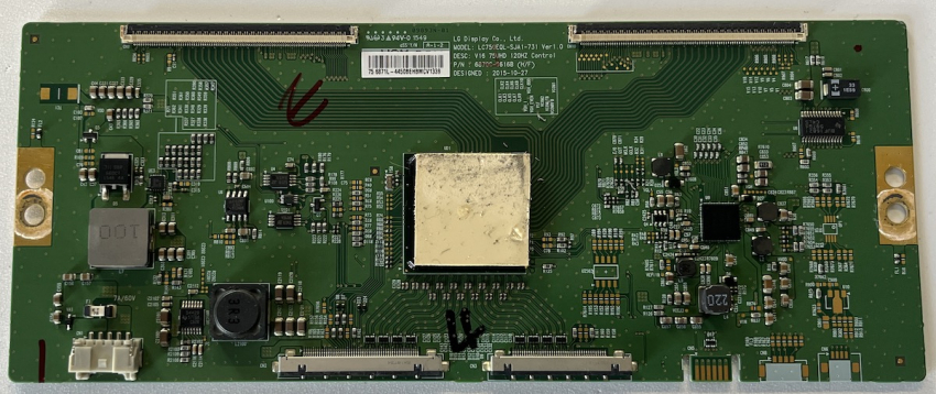 KD-75XD8505 T-Con 6870C-0616B 4450BE LC750EQL-SJA1-731