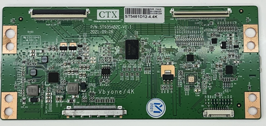ELT55DE910B T-Con ST935AB2C-V1.1 ST5461D12-4.4K