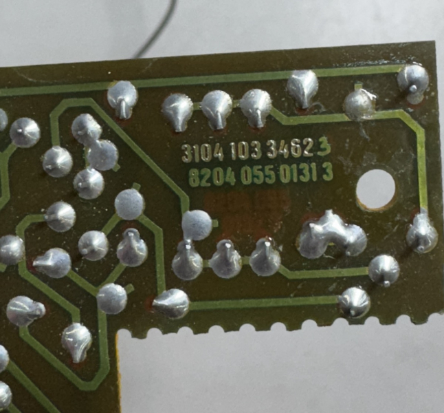 3104 103 34623 Zusatzplatine / Hilfsboard für Bang & Olufsen Beogram CD 3300 (Type 5141)