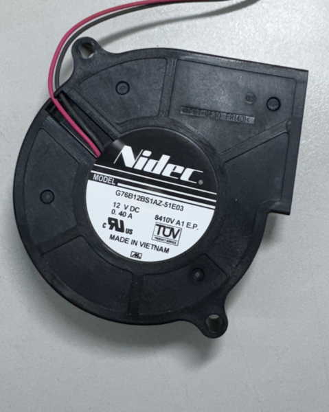 Nidec G76B12BS1AZ-51E03 Lüfter Kühlung Ventilator