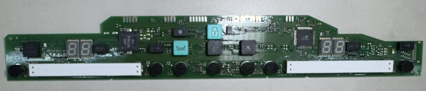 EH78S501/06 Siemens E.G.O 75.13064.343 V1.08 980.106-03 Control Panel Board for Siemens / Bosch Induction Hob