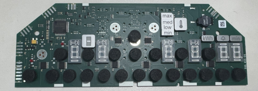 EH675FN27E 980.455-04 75.13112.608-00 V1.52 9000747939 YL231-608 Bedienmodul / Displayplatine für Induktionskochfeld
