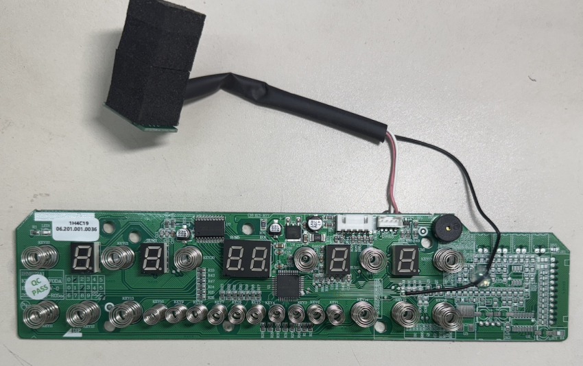 1H4C19 06.201.001.0036 IHM622A1 KB-6160C Bedienmodul / Displayplatine für Induktionskochfeld