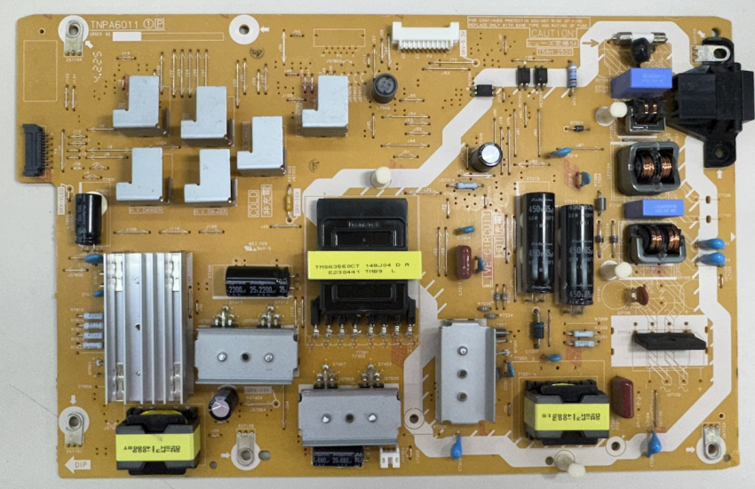 TX-50ASW654 TNPA6011 1P power board ver. with 2 long capacitors