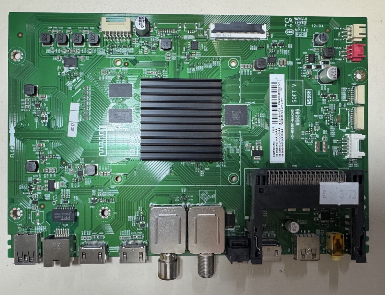 65UD6306 65DB600 65DP600 Mainboard 40-MS86H1-MAA2HG MS6586 08-CM65CUN-OC400AA