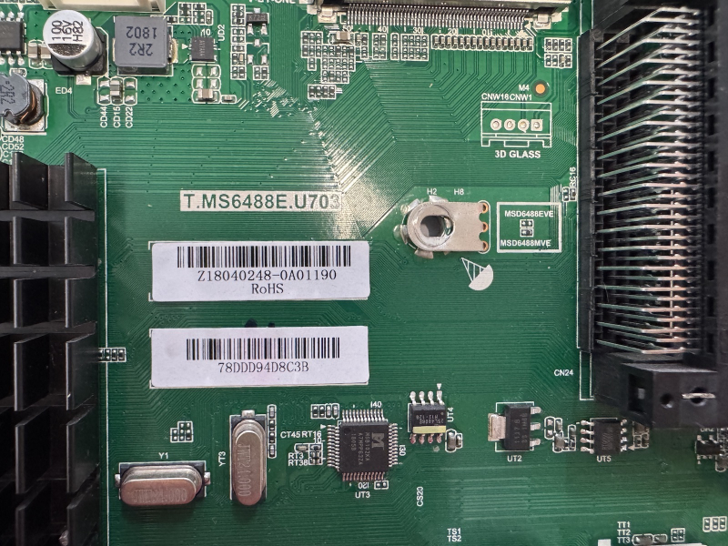 LC-40UG7252E LC-40UI7552E Mainboard T.MS6488E.U703