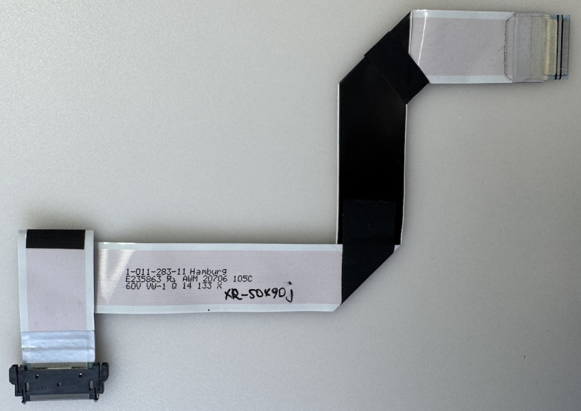 XR-50X90J flat cable 1-011-283-11