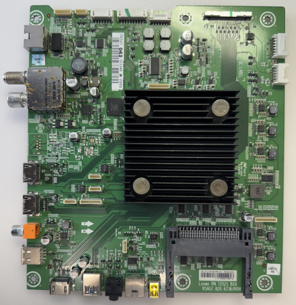 Loewe bild 1.32 Mainboard PN 72521 B10 RSAG7.820.6736/ROH 72521.043