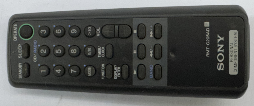 Sony RMT-C205AD Universal Fernbedienung Original