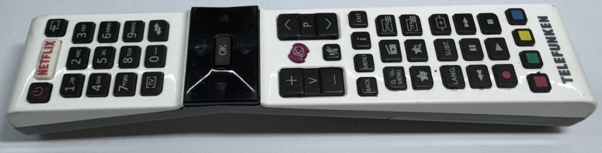 Telefunken 30092061/RC A49130 Universal remote control Original