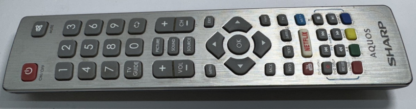 LC49CFE6241E LC43CFE6132E SHARP AQUOS universal Fernbedienung Original