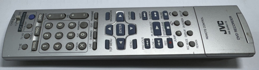 JVG RM-SDR017E DVD RECORDER 0406858 Fernbedienung