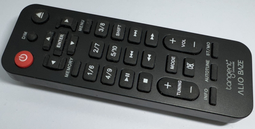 Remote control Tangent ALIO baze