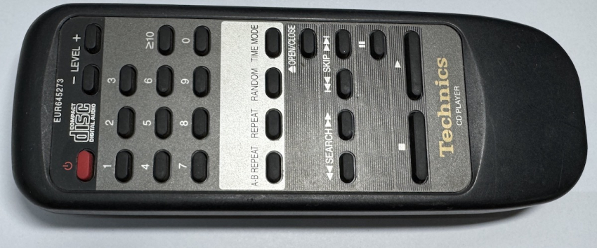 SL-PG 590 SL-PG490 Technics EUR645273 Original Fernbedienung